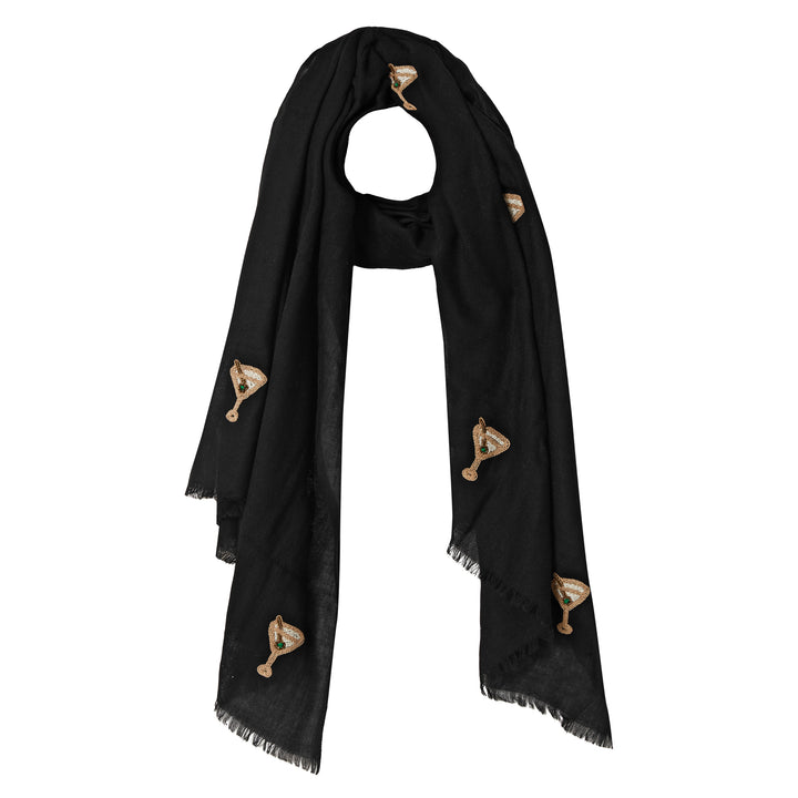 Martini Scarf Black