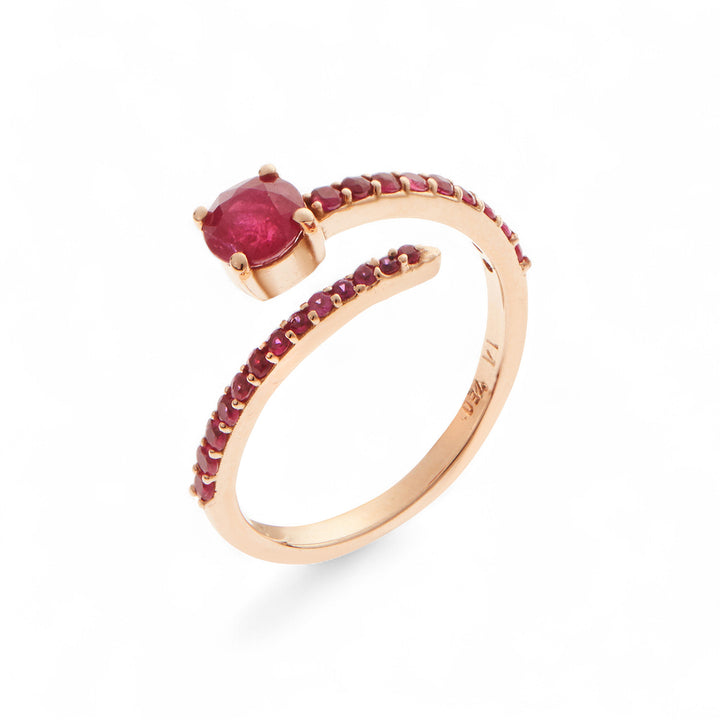 Grass Seed Ring Ruby