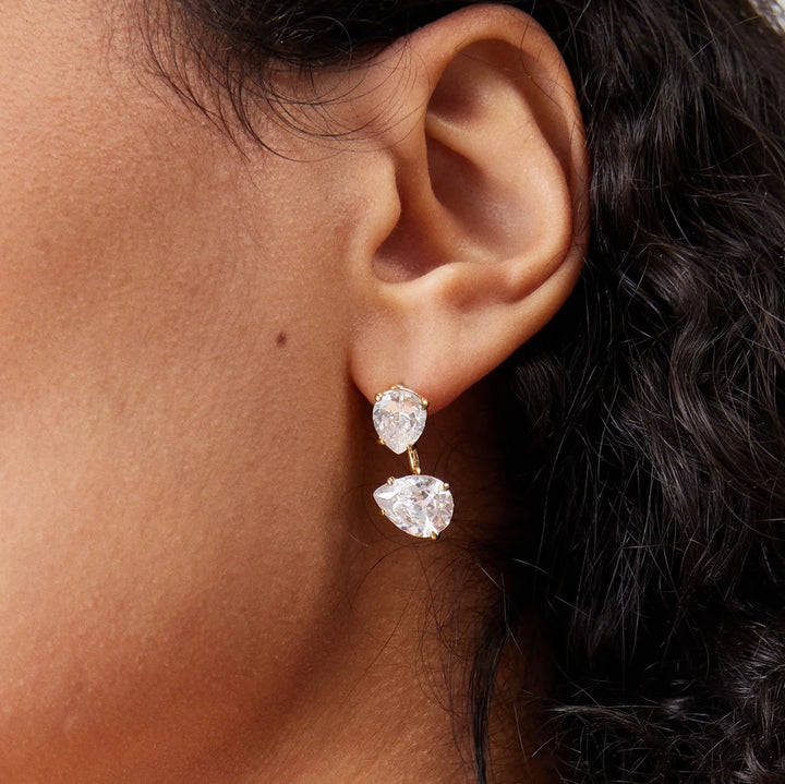Diamond Girl Float Earrings - Ileana Makri