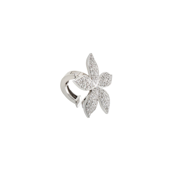 Blossom Ear Cuff Pavé W-D