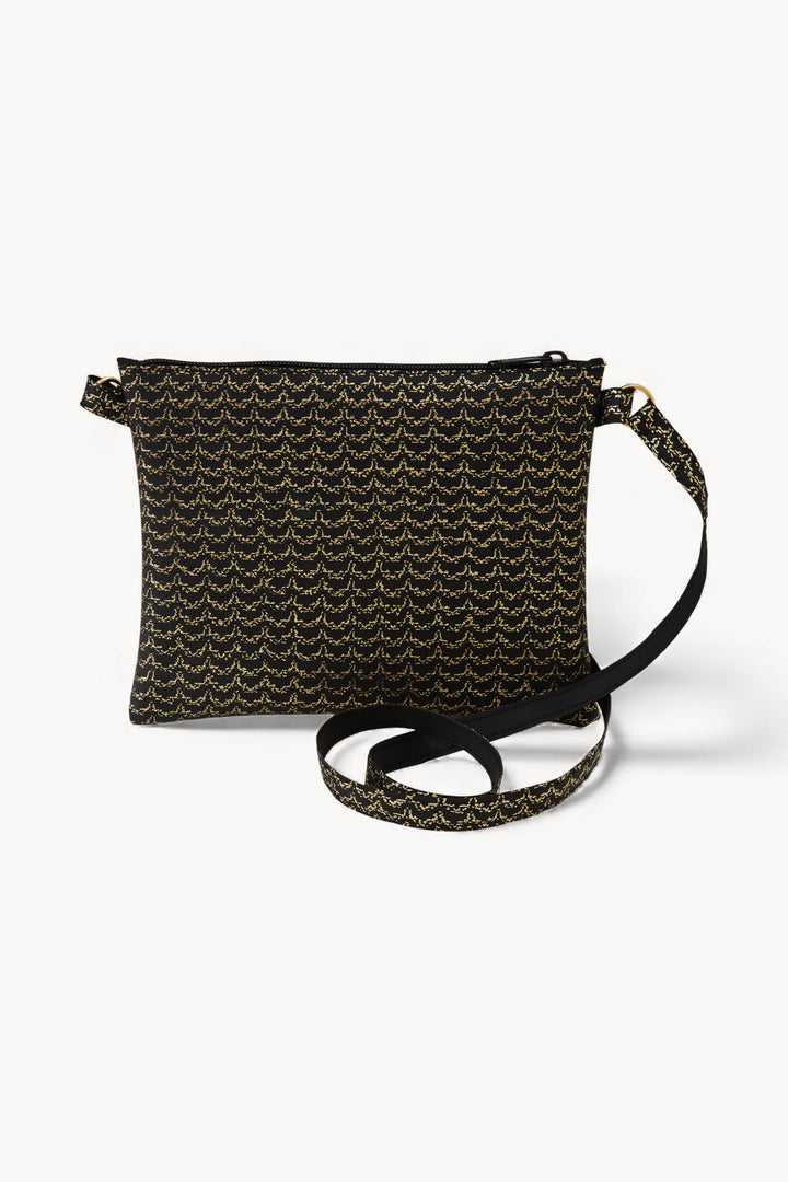 Small Pocket Bag in Gold Knit