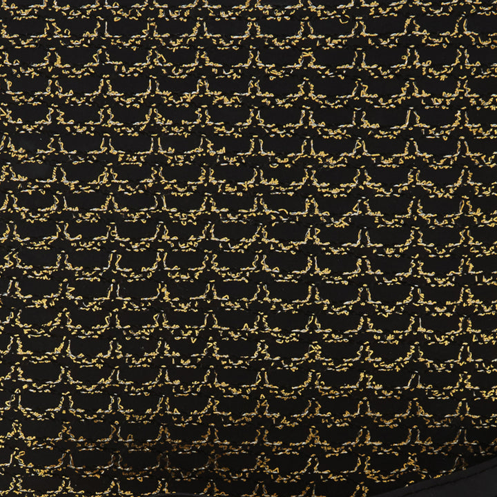 Small Pocket Bag in Gold Knit