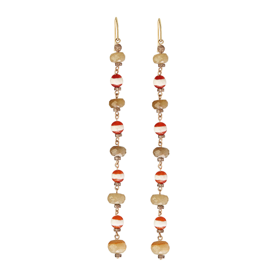 Globetrotter Nomad Stripe Earrings - Ileana Makri