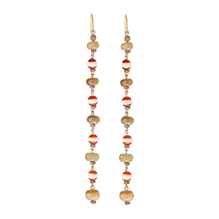 Globetrotter Nomad Stripe Earrings - Ileana Makri