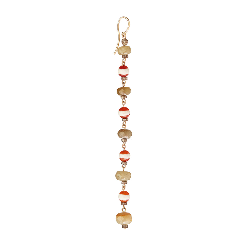Globetrotter Nomad Stripe Earrings - Ileana Makri