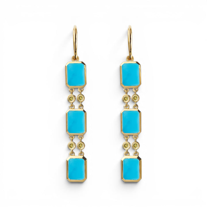 Sofia Turquoise Drops