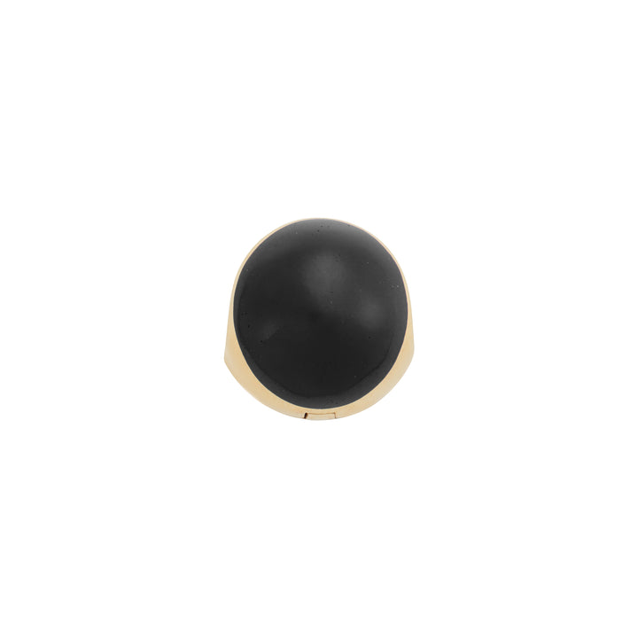 Aurora Black Orb Earrings