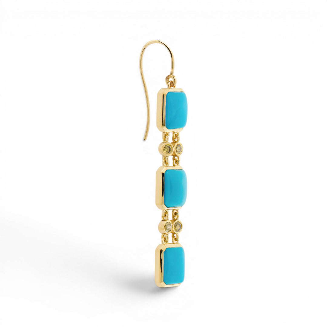 Sofia Turquoise Drops