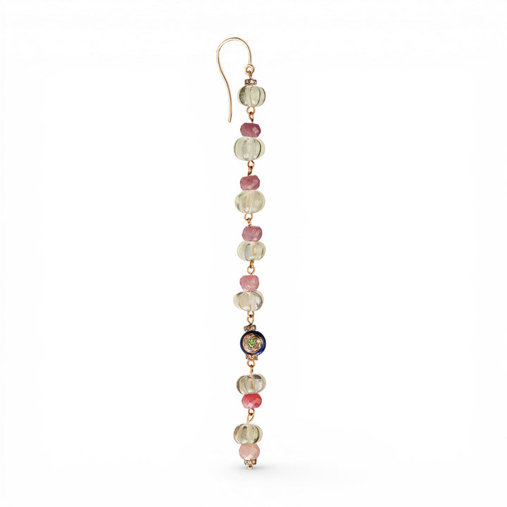 Globetrotter Melon Strand Earrings