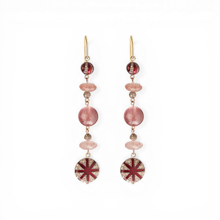 Globetrotter Desert Rose Earrings