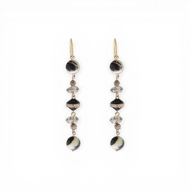 Globetrotter Mono Eclipse Earrings