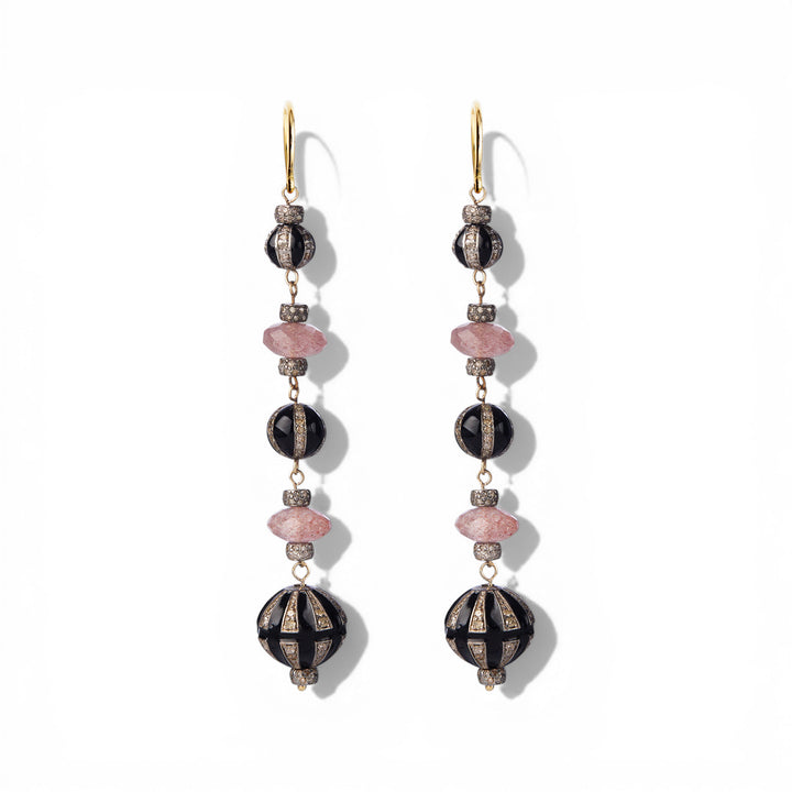 Globetrotter Caravan Noir Earrings