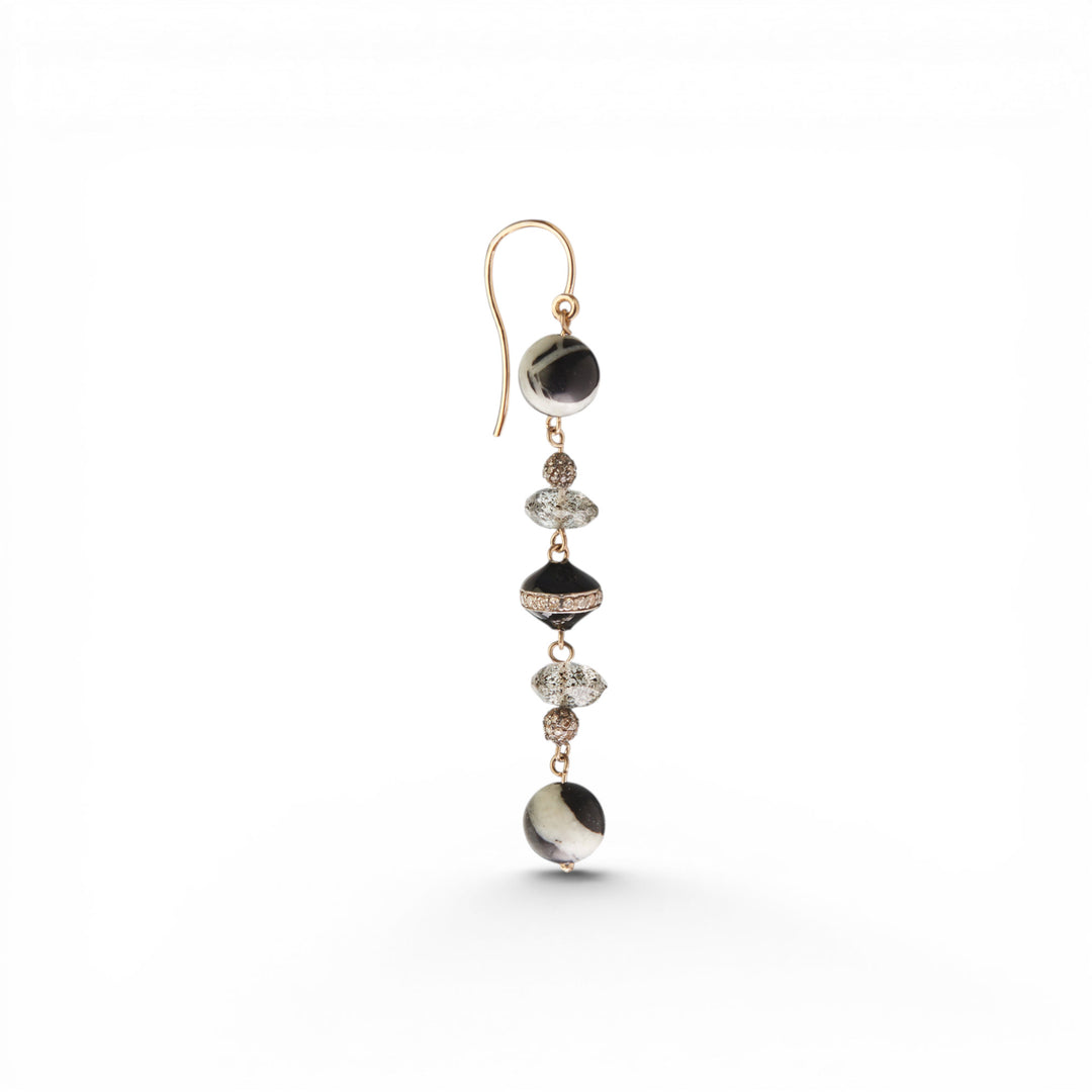 Globetrotter Mono Eclipse Earrings