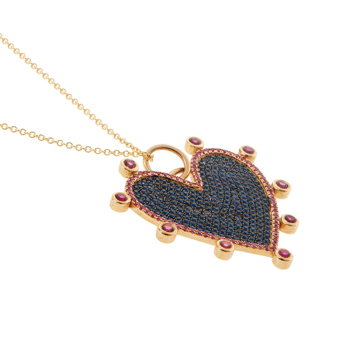 Halo Heart Pendant, Charms & Pendants, Ileana Makri