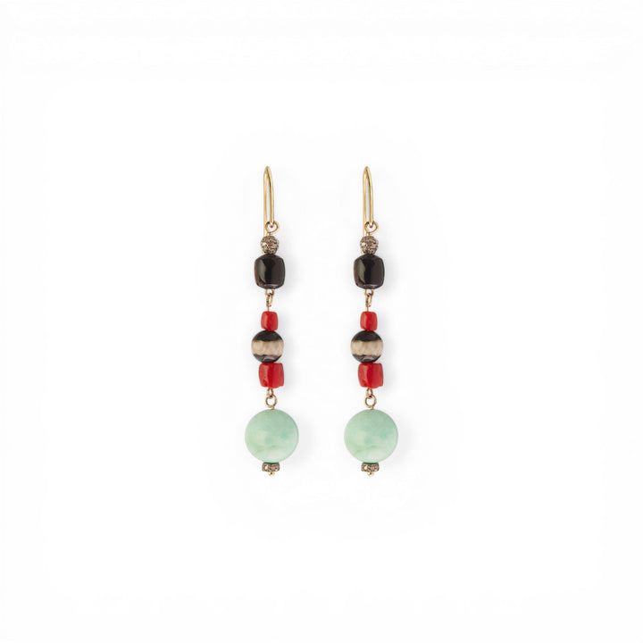 Globetrotter Oasis Stripe Earrings