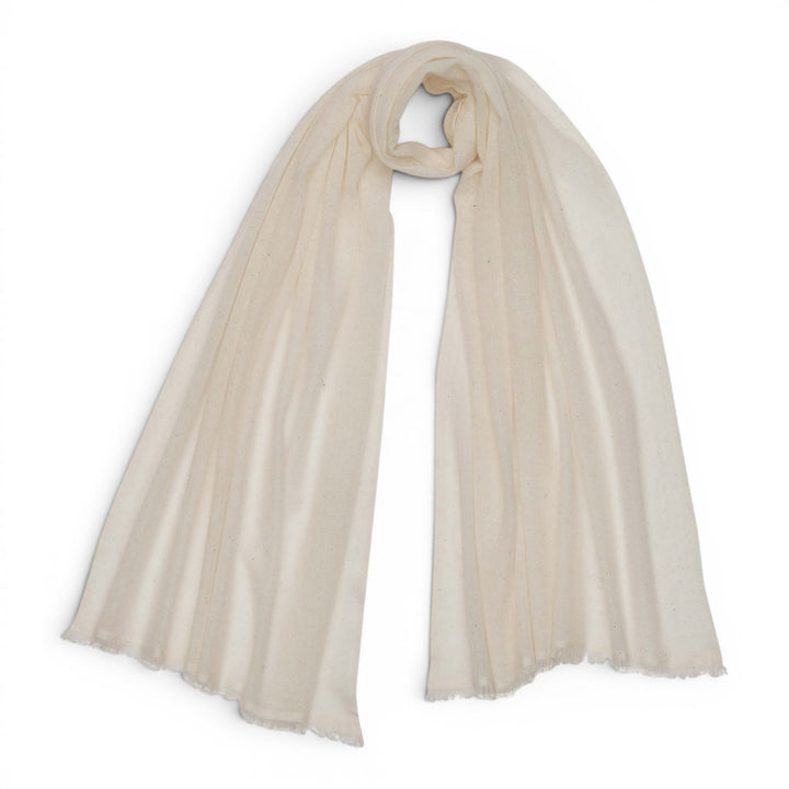 Amarena 174 Cream Scarf
