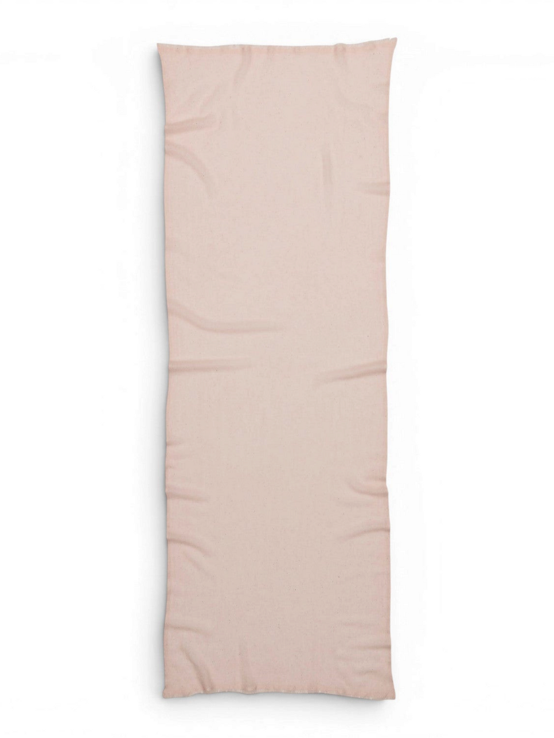 Ileana Makri Amarena light pink cashmere blend scarf with iridescent sequins and subtle shimmer.