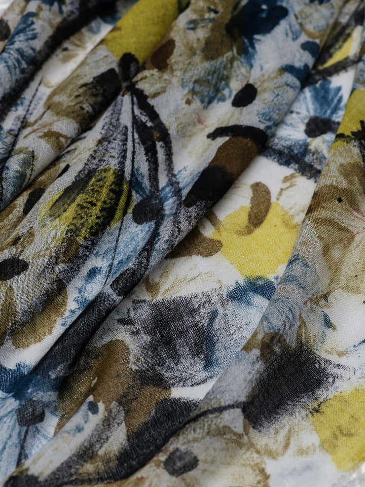 Fico 178 Navy Olive Scarf