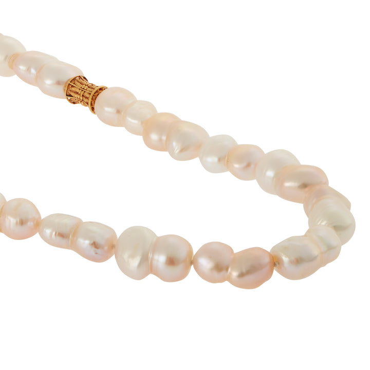 Golden Pearl Voyage Necklace 112 (45cm)