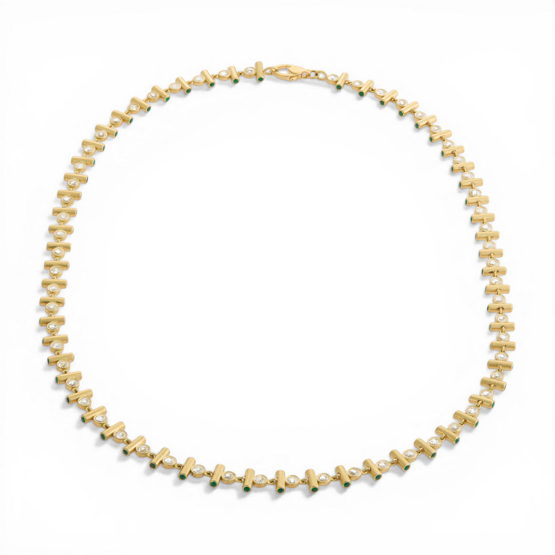Emerald Edge Necklace (45cm)