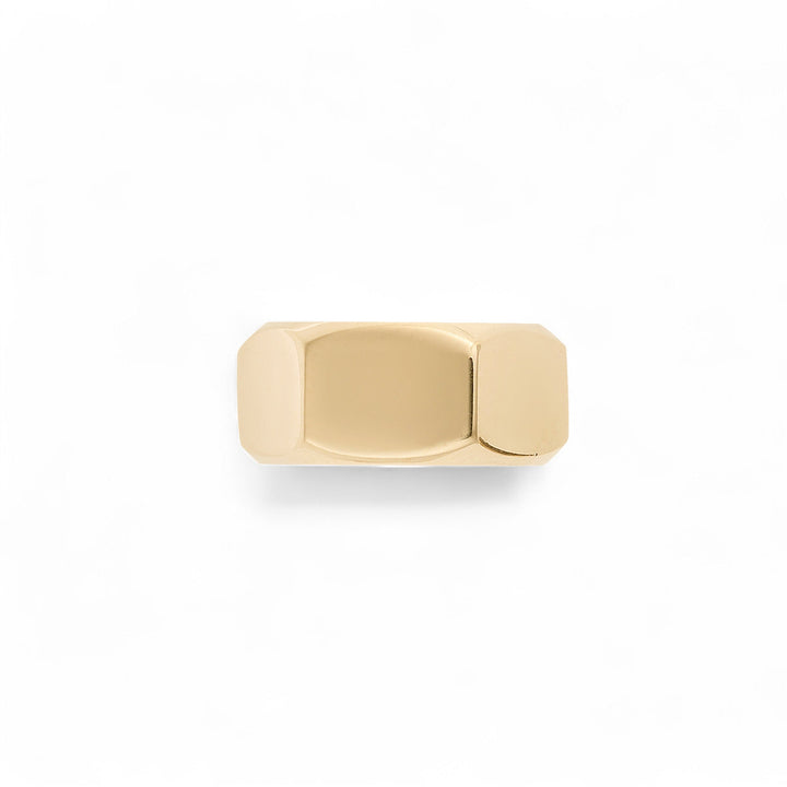 18k Gold Slot Head Screw Ring - Divine Mechanics - Ileana Makri