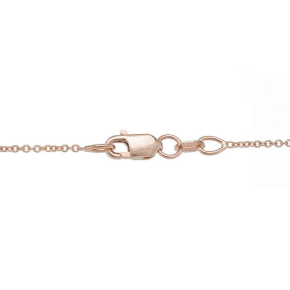 18k rose gold fine cable chain - Chains - Ileana Makri
