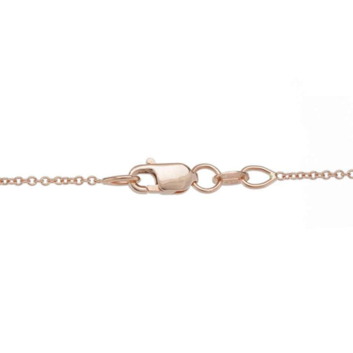 18k rose gold fine cable chain - Chains - Ileana Makri