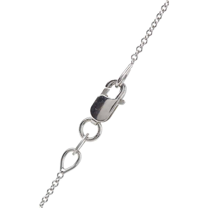 18k white gold fine cable chain - Chains - Ileana Makri