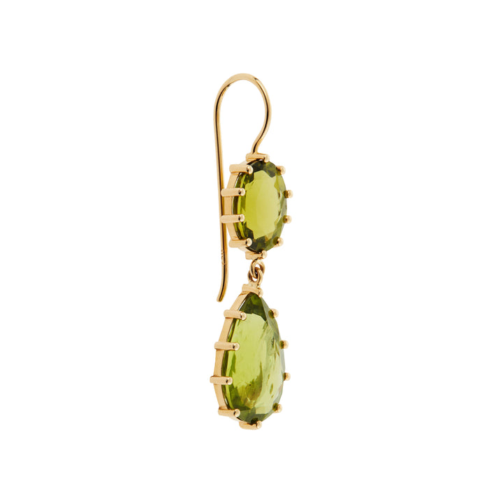 Double Crown Drops Peridot Gaia