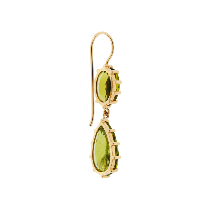 Double Crown Drops Peridot Gaia