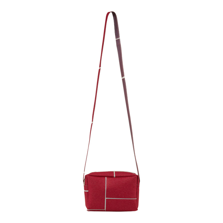 Small Zip Bag Strap Red