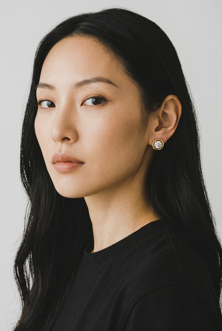 Maxi Orbit Studs Silver