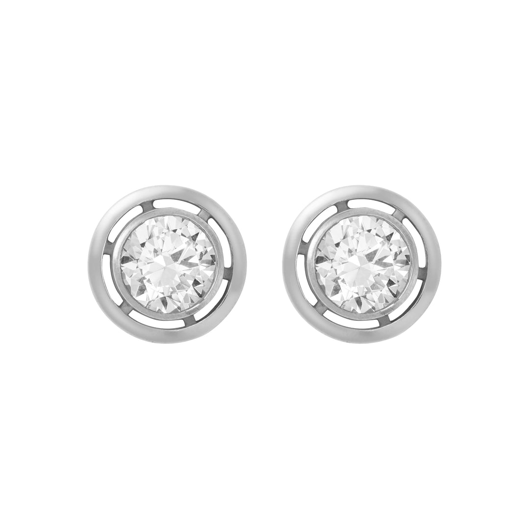 Maxi Orbit Studs SLV - Ileana Makri