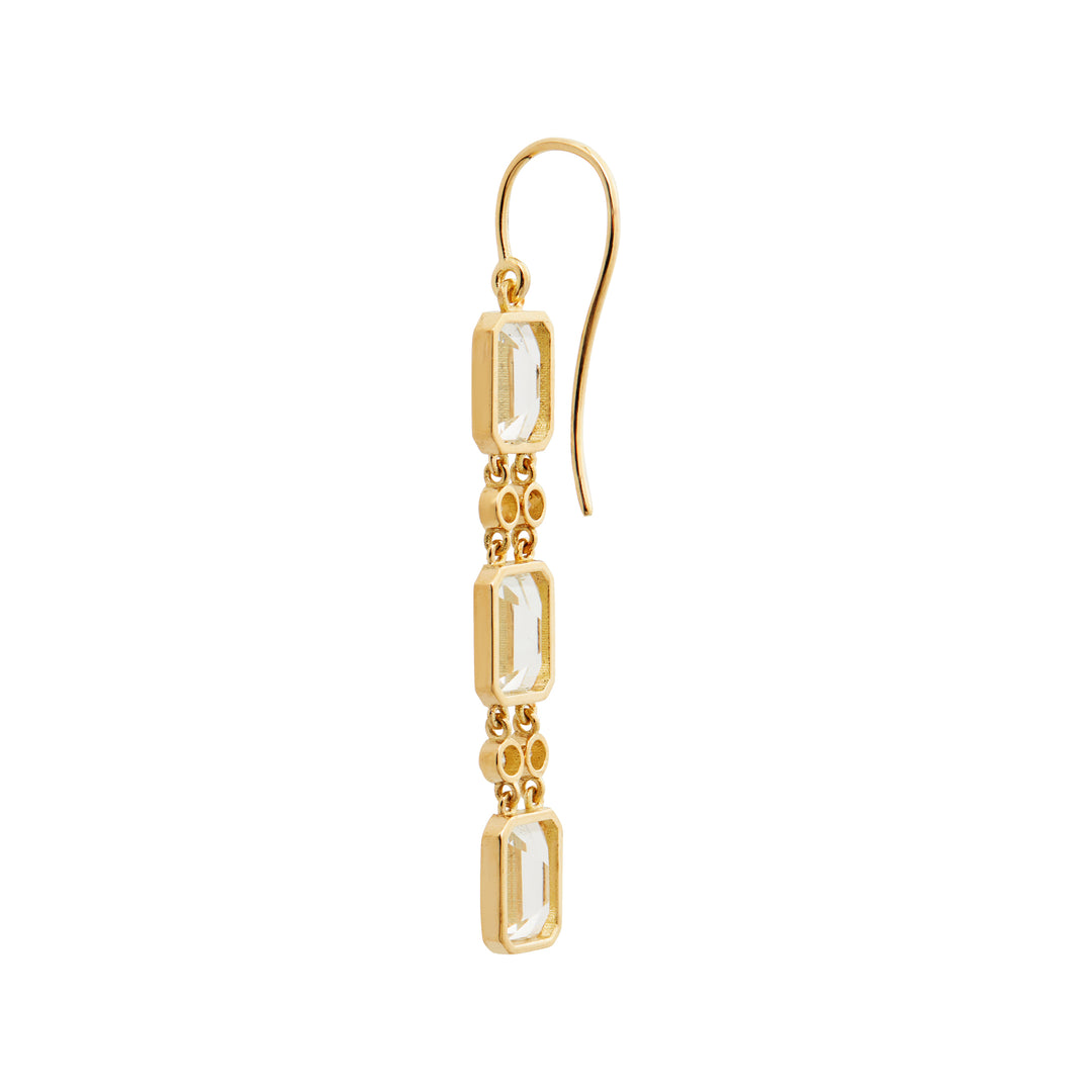 Sofia White Topaz Drops
