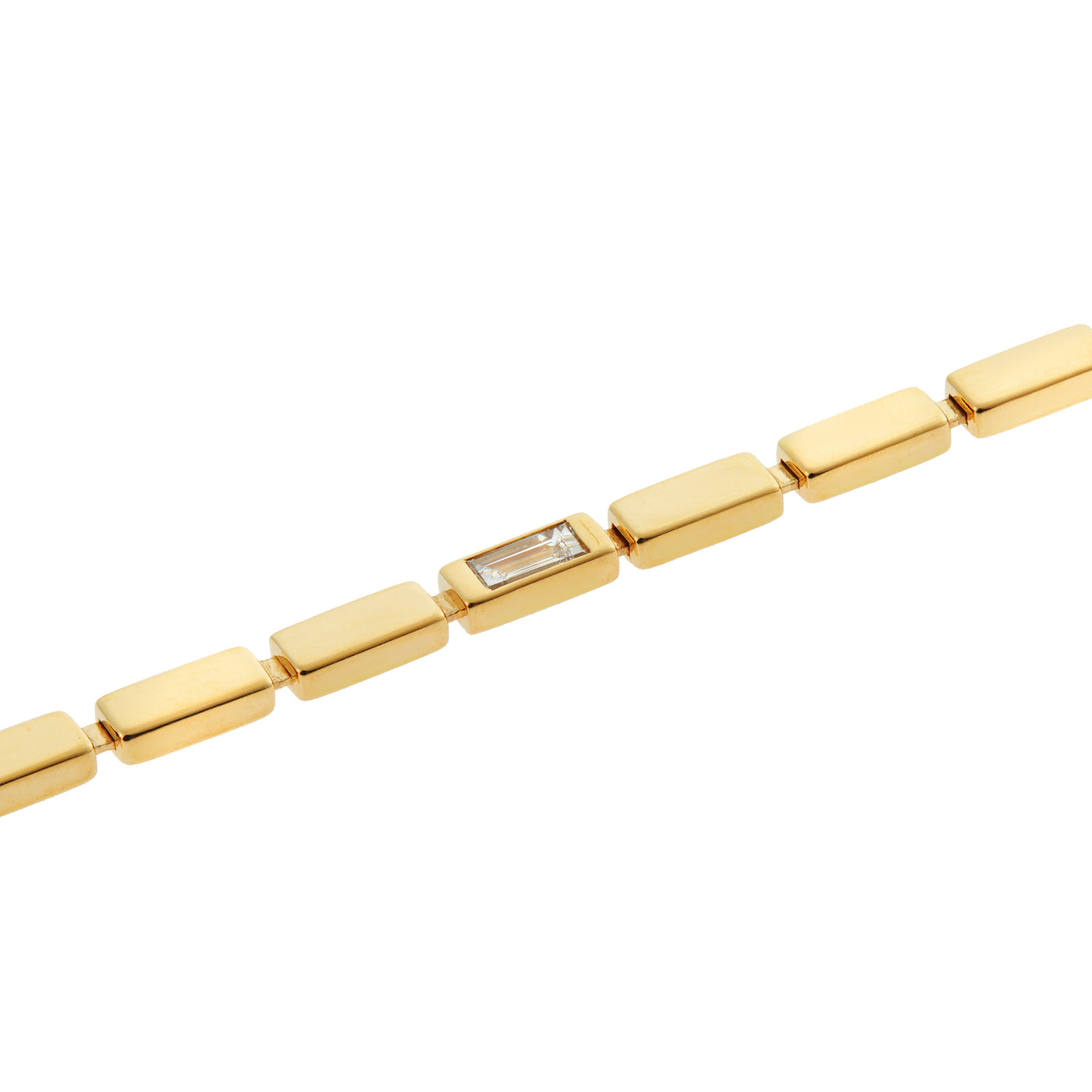 Baguette Single Stream Bracelet Y-D - Cascade - Ileana Makri store