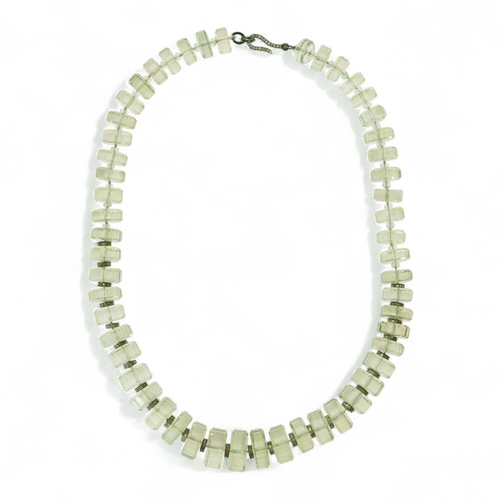 Aura Green Amethyst Necklace - Ileana Makri
