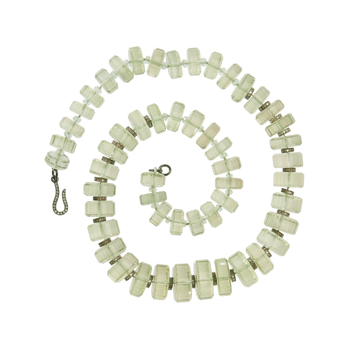 Aura Green Amethyst Necklace - Ileana Makri