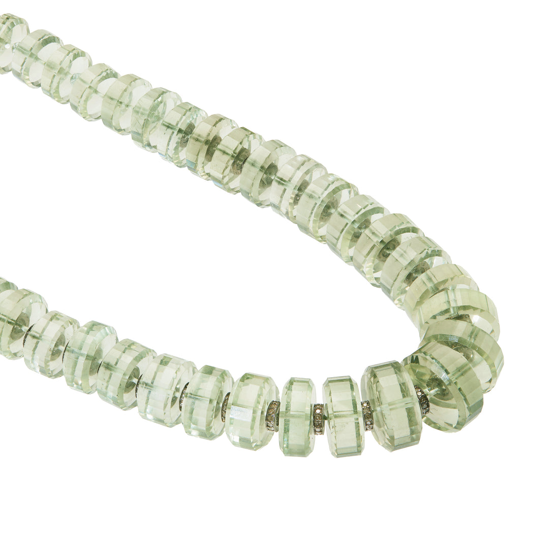 Aura Green Amethyst Necklace - Ileana Makri