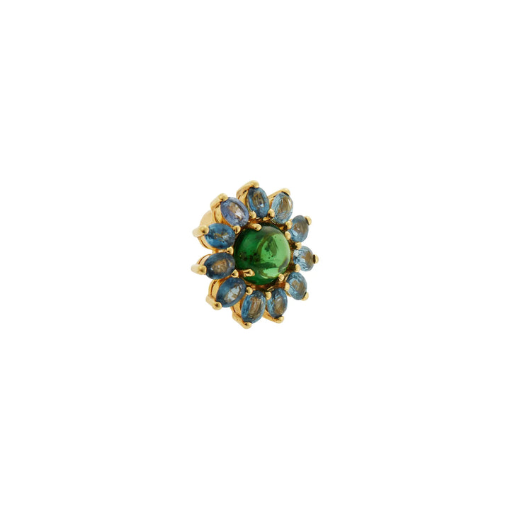 Grace Flower Studs Y-Ts-Tz - Florescence - Ileana Makri store