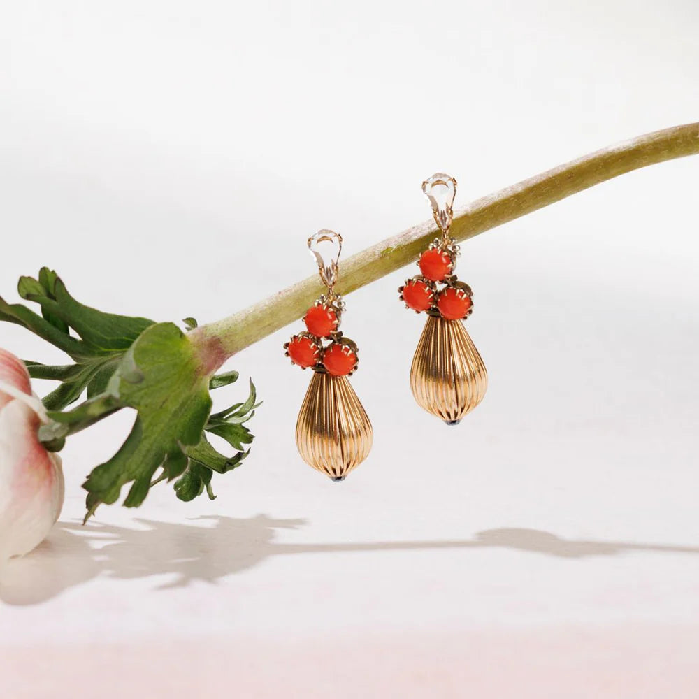 Mumbai Gold Earrings