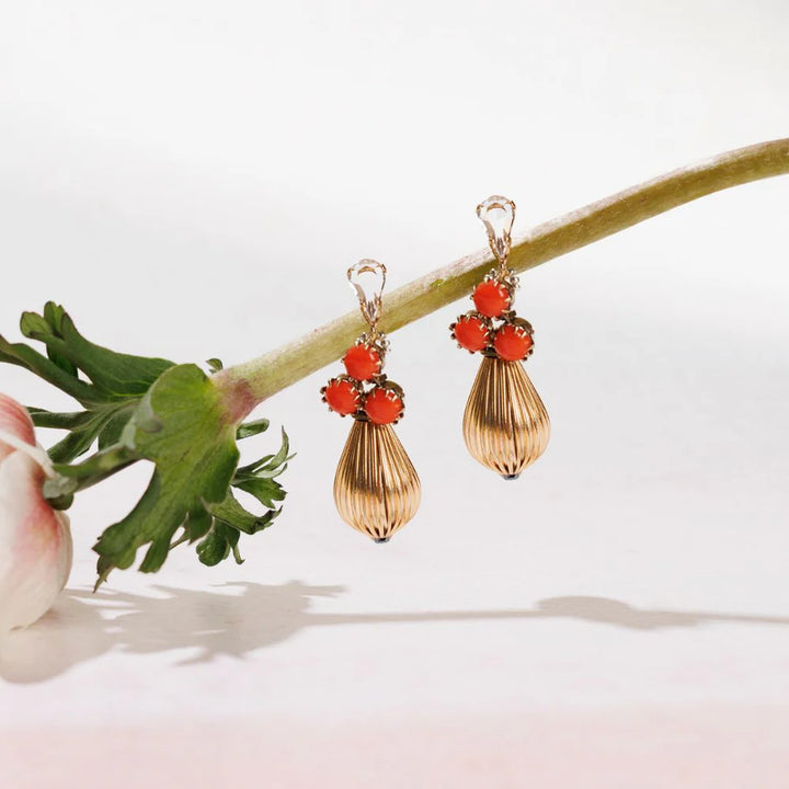 Mumbai Gold Earrings