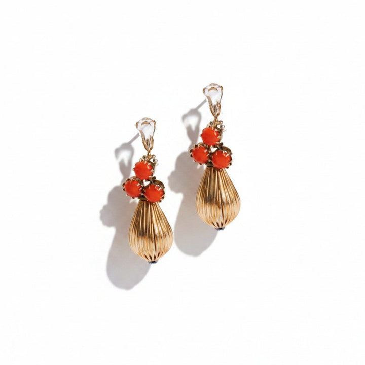 Mumbai Gold Earrings