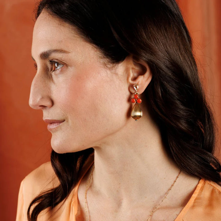 Mumbai Gold Earrings