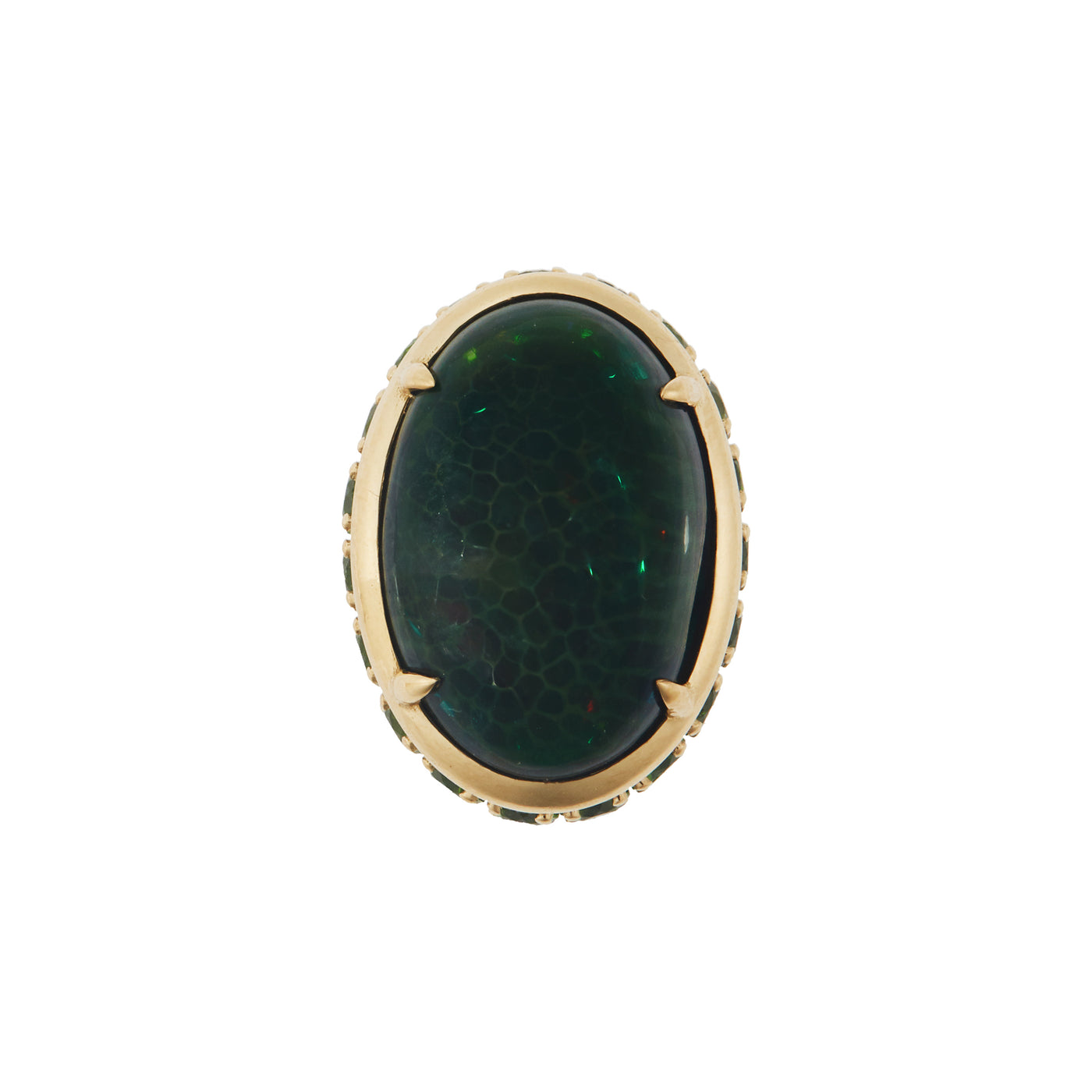 Shimmer Opal Eternity Ring - Ileana Makri