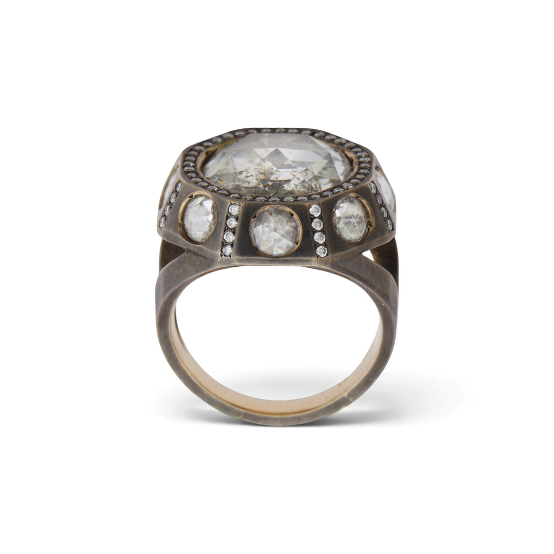 Imperial Crown Diamond Ring