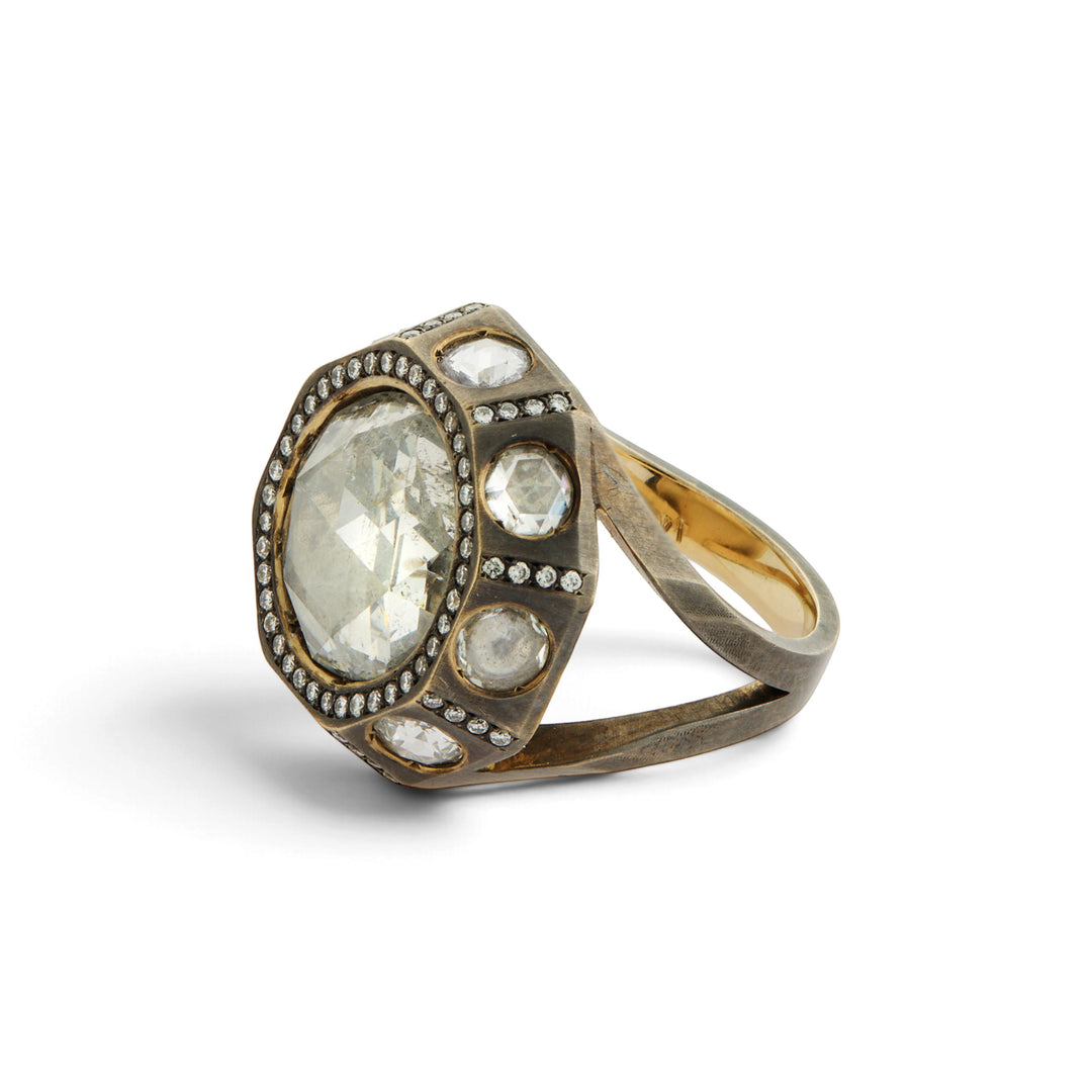 Imperial Crown Diamond Ring