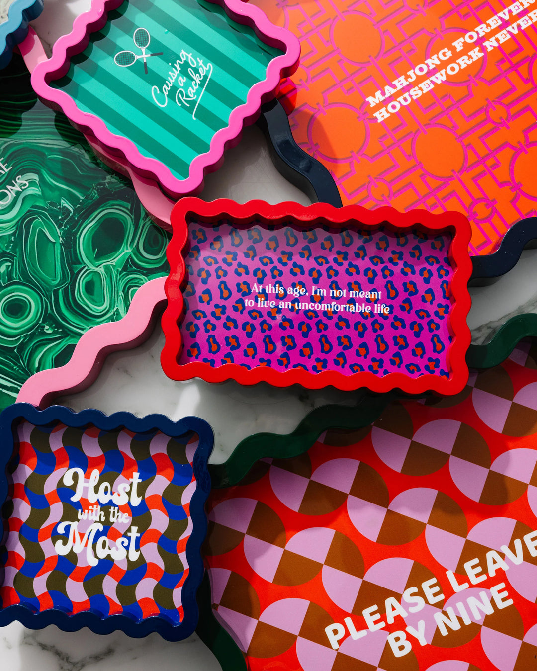 Uncomfortable Lacquer Tray Medium - Ileana Makri