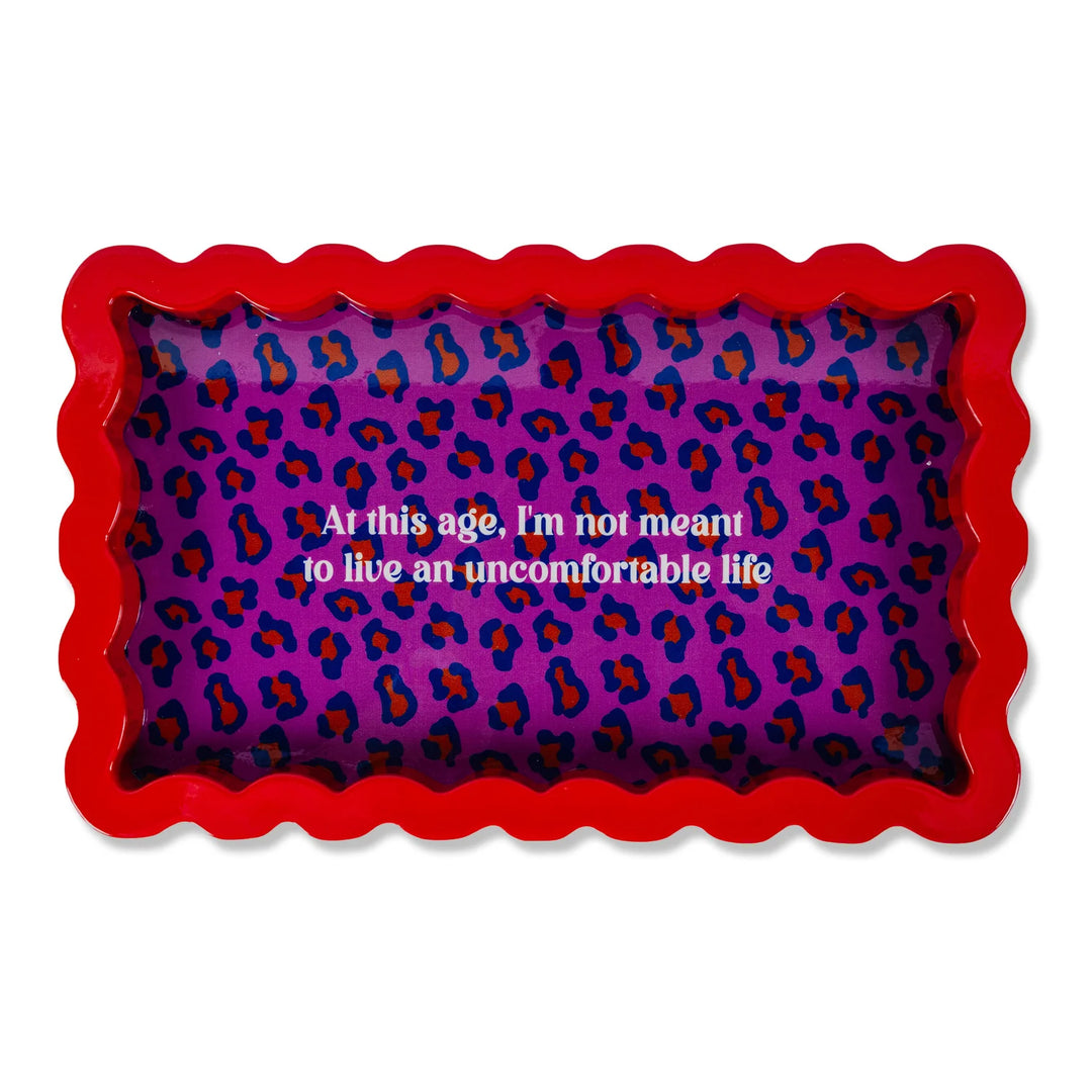 Uncomfortable Lacquer Tray Medium - Ileana Makri