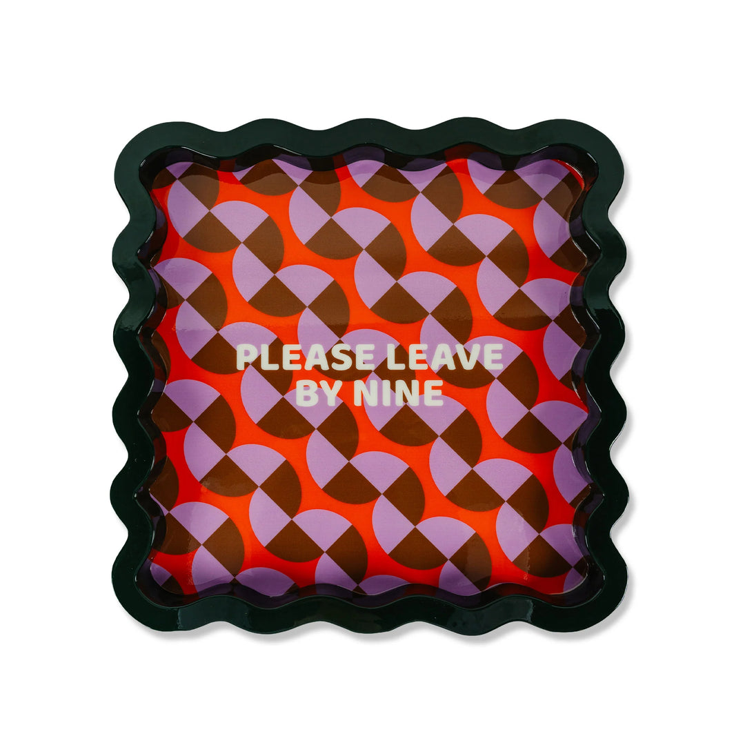 Leave by Nine Lacquer Tray Large - Ileana Makri