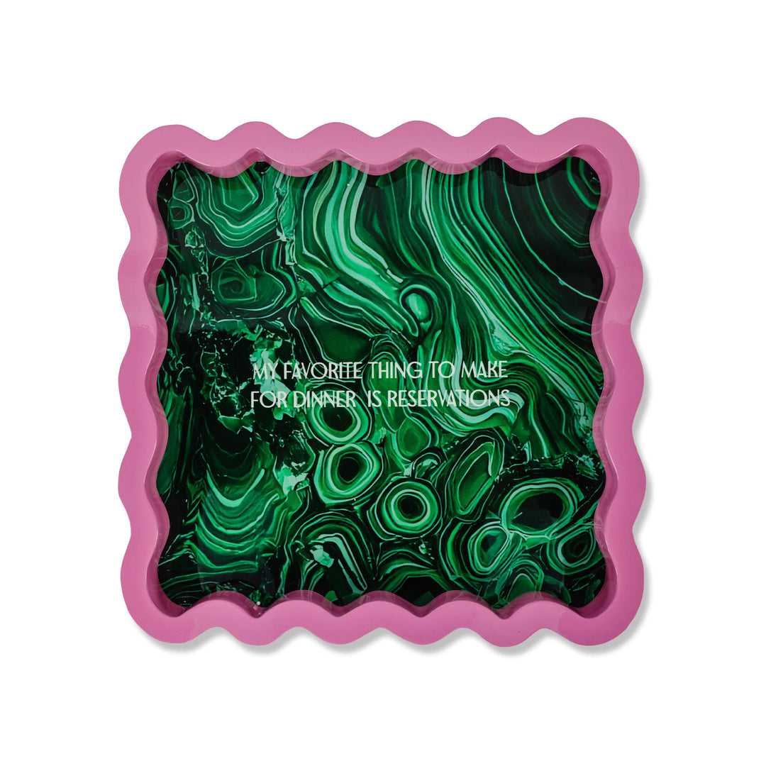 Reservations Lacquer Tray Large - Ileana Makri